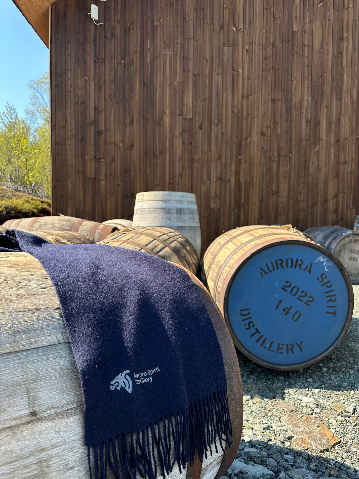 Aurora Spirit Distillery Lambswool - Scarf
