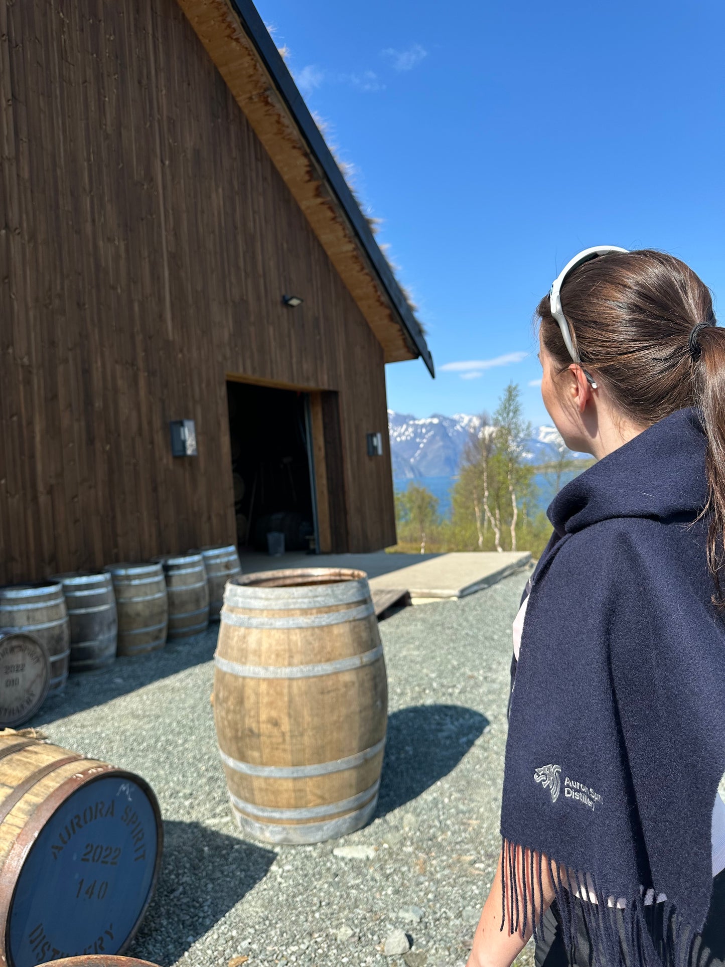 Aurora Spirit Distillery Lambswool - Scarf
