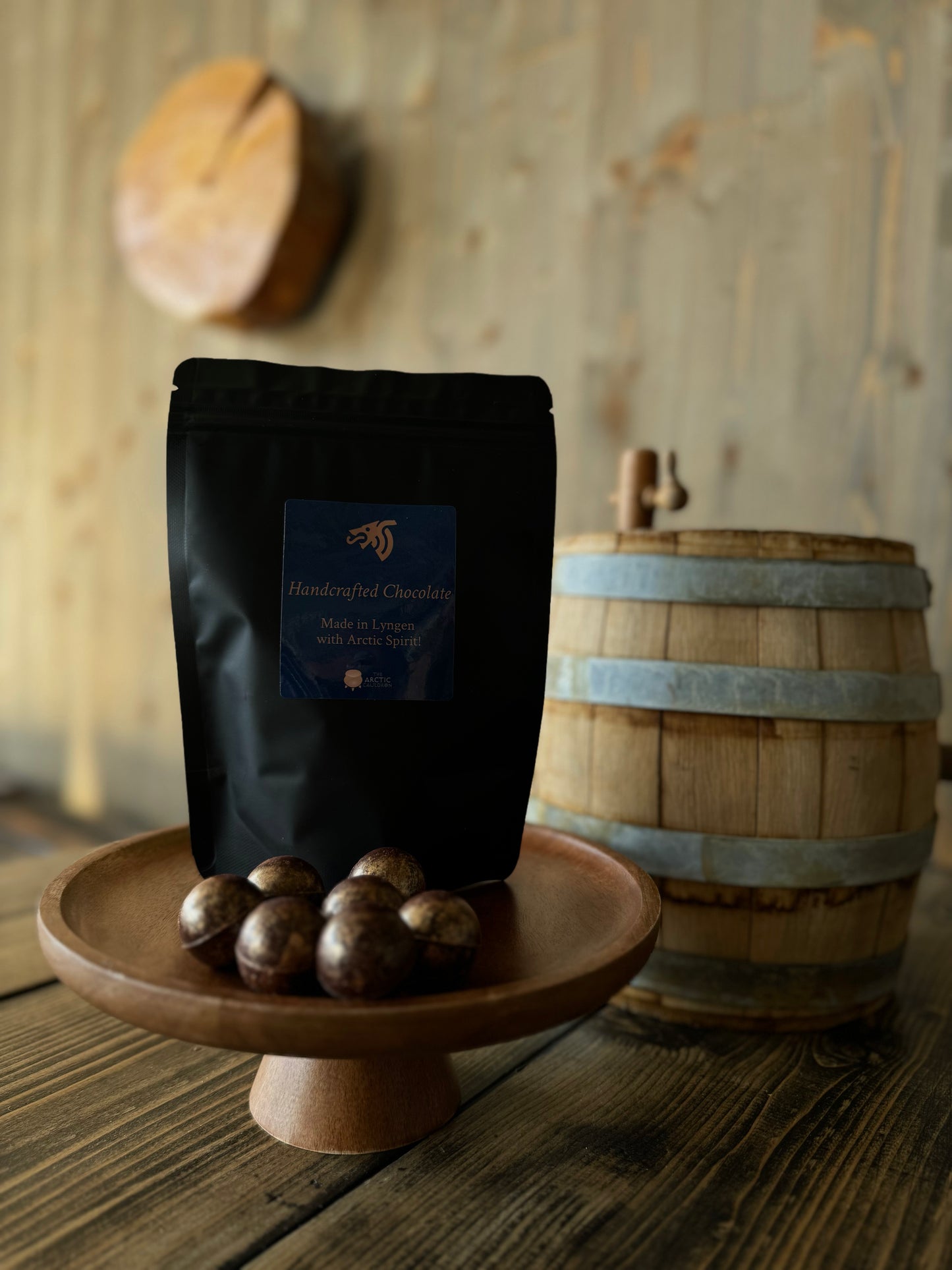 caramel truffles front