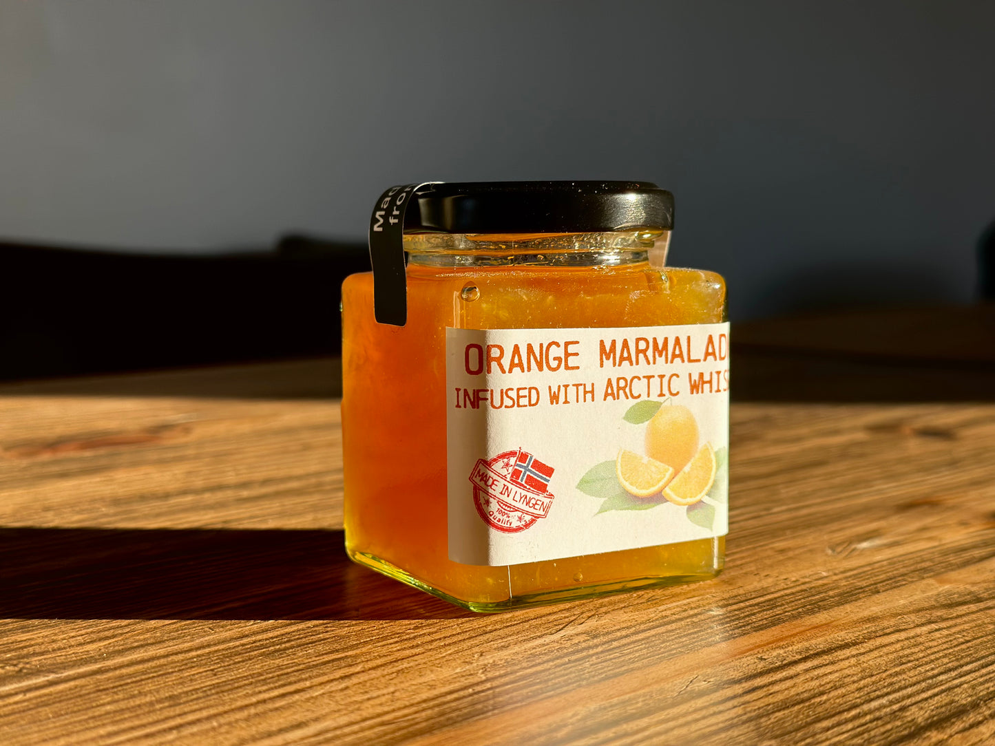 Gin-infused marmelade
