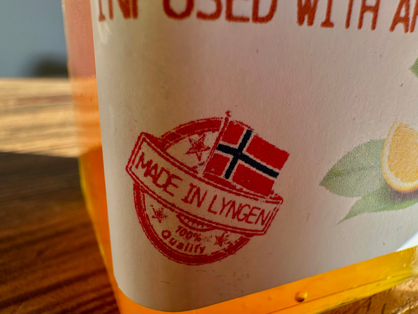 Gin-infused marmelade