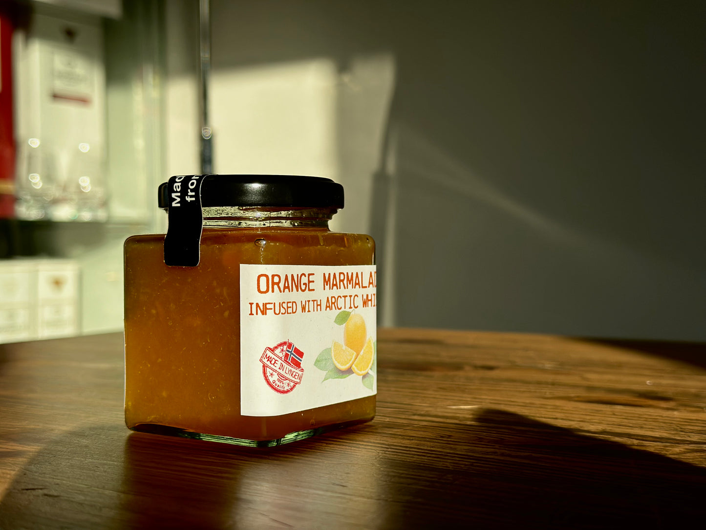 Gin-infused marmelade