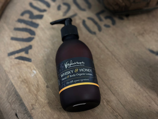 Whisky-Infused Hand Lotion